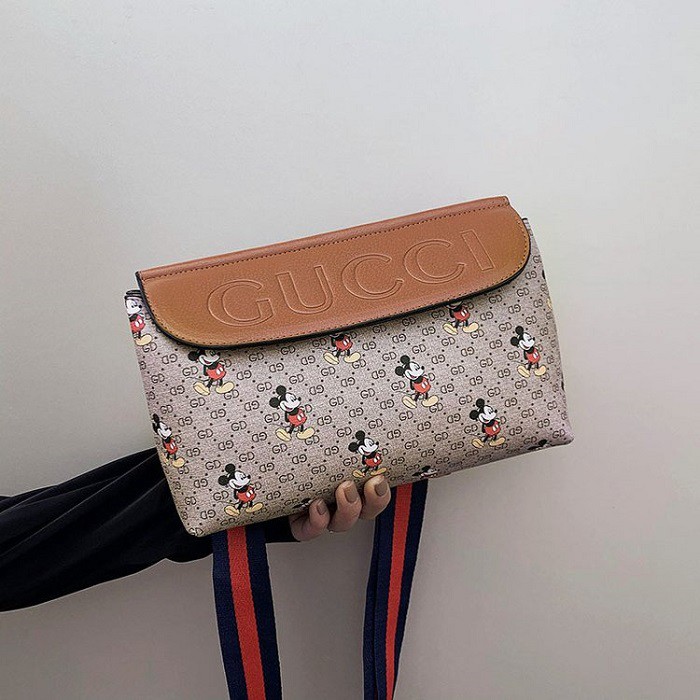 6683 Gucci Sling Bag With Stripe Strap 