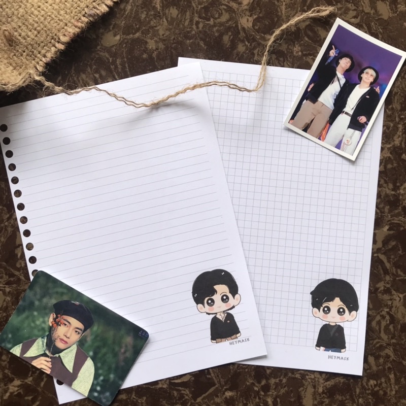 

[HM] NOTEPAD BTS CONCERT LA CHIBI FANART