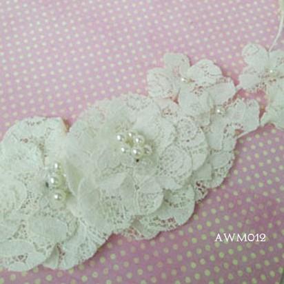 [STOCK TERBATAS] HAIRBAND AKSESORIS PENGANTIN HEADPIECE WEDDING TIARA RAMBUT AWM012