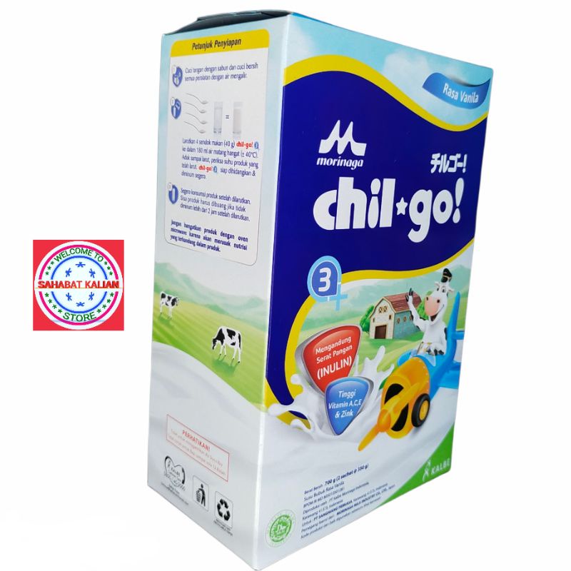 Chil Go Powder 3+ 700gram Usia 3 - 12 Tahun