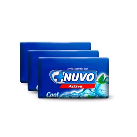 Nuvo Active Bar Soap Active Cool 3x76gr