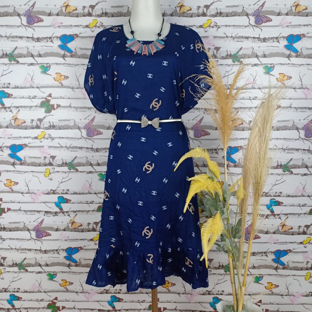 Daster viral /Daster ruffle serba Murah/Dress ruffle/ Daster Motif Grosiran Random