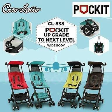 Cocolatte Pock It stroller CL 838 UPGRADED POCK IT 2 S