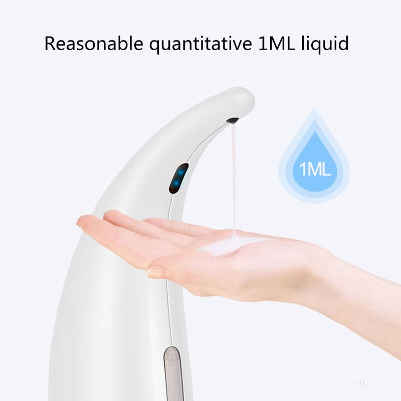 Dispenser Pompa Sabun Cair Isi Ulang Dengan Sensor Sentuh Untuk Rumah