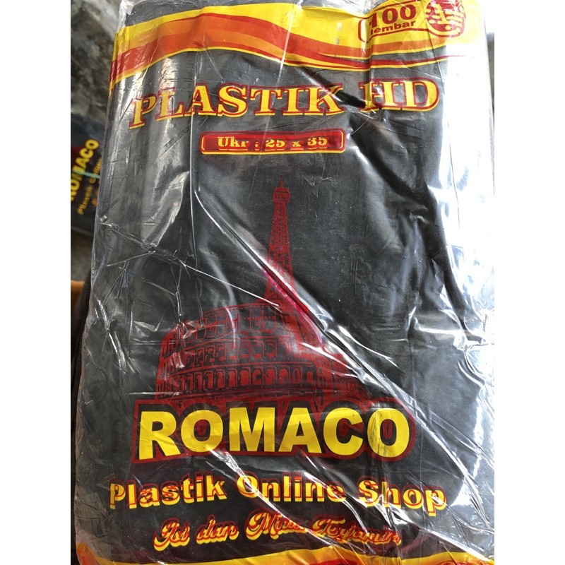 

PLASTIK online shop TERMURAH berkualitas uk 25x35 isi 100pcs