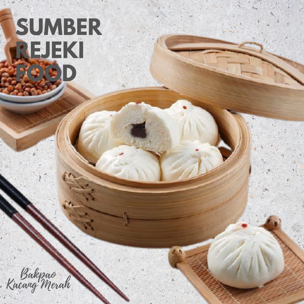 

PAO TAUSA BAKPAO KACANG MERAH ISI 25 - 100 PCS DIMSUM FROZEN BEST PREMIUM PRODUK - SUMBERREJEKIFOOD
