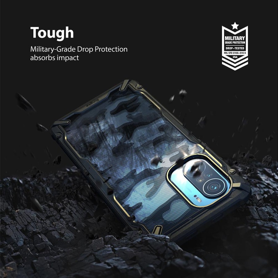 Case Xiaomi Poco F3 Ringke Fusion X Original Casing Redmi K40 Pro