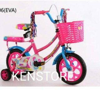  ART ZF530 Sepeda  anak  mini hello  kitty  uk 12 ban eva 