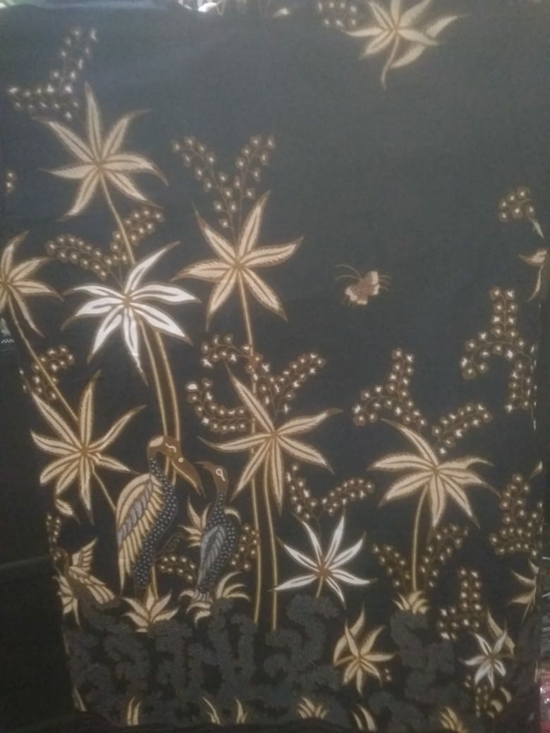 Dress Batik Lengan Pendek-batik Wanita Modern-atasan Batik