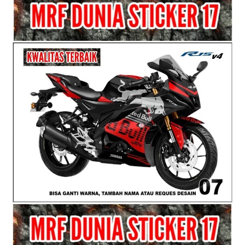 Sticker decal R15 V4 Full Body  Decal Motor R15 V4 Sticker Motor R15 V4 Decal Sticker Motor R15 V4 m