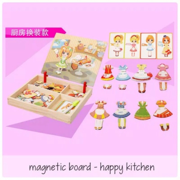 

Berkualitas Jual KITCHEN/MAGNETIC Magnet Mainan Anak BOARD ~ Papan HAPPY