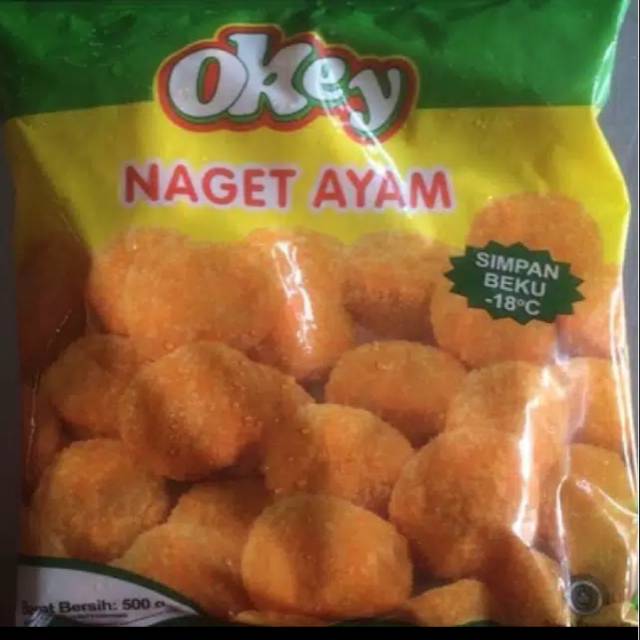

Okey nugget ayam coin