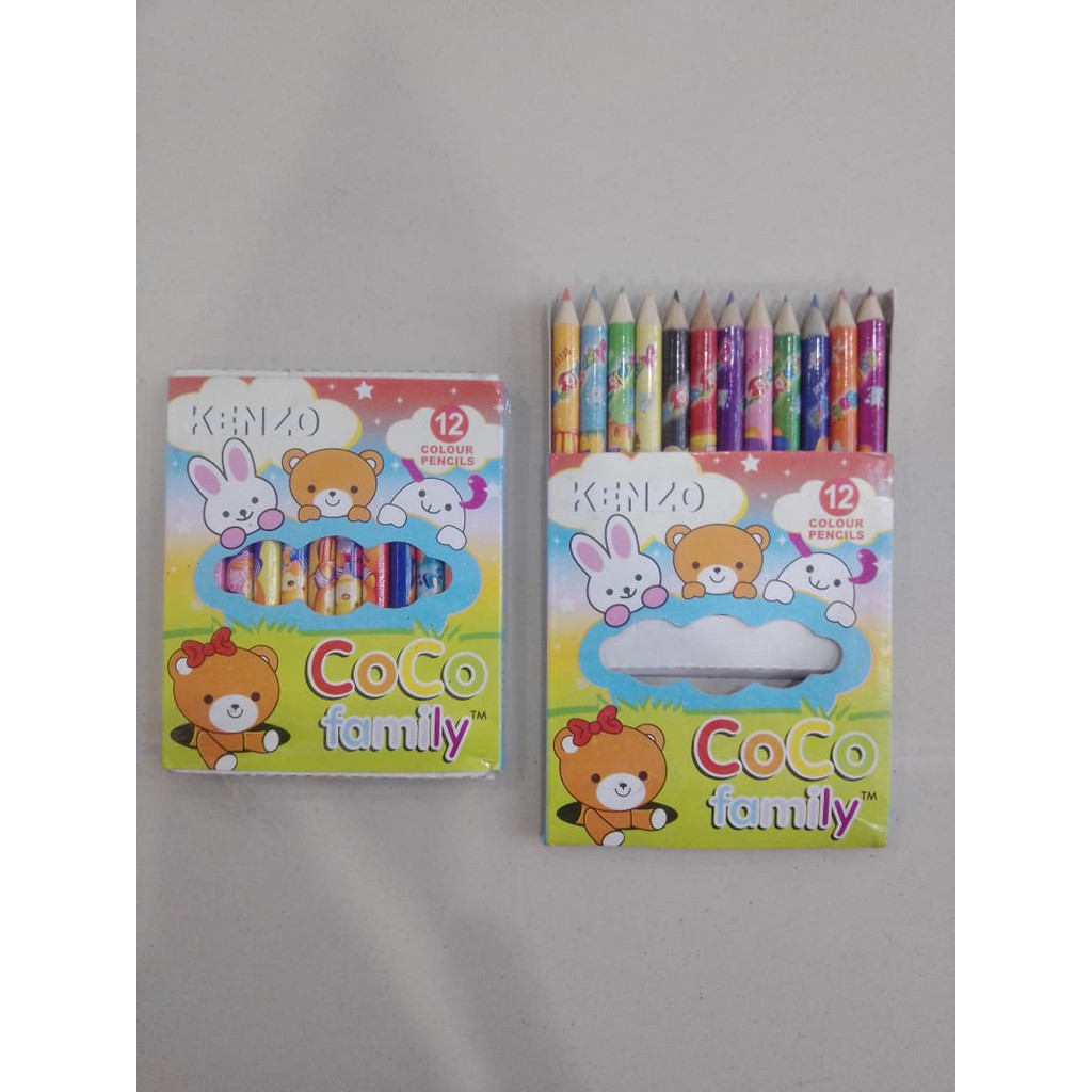 

Kenzo pensil warna coco family PK 3512 F