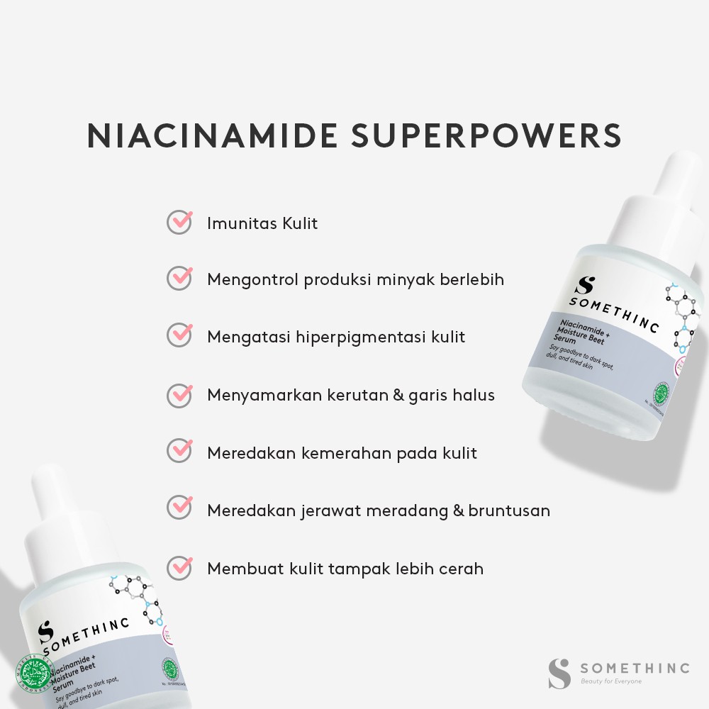 [ FREE GIFT ] SOMETHINC Niacinamide + Moisture Beet Serum - 20ml &amp; 40ml