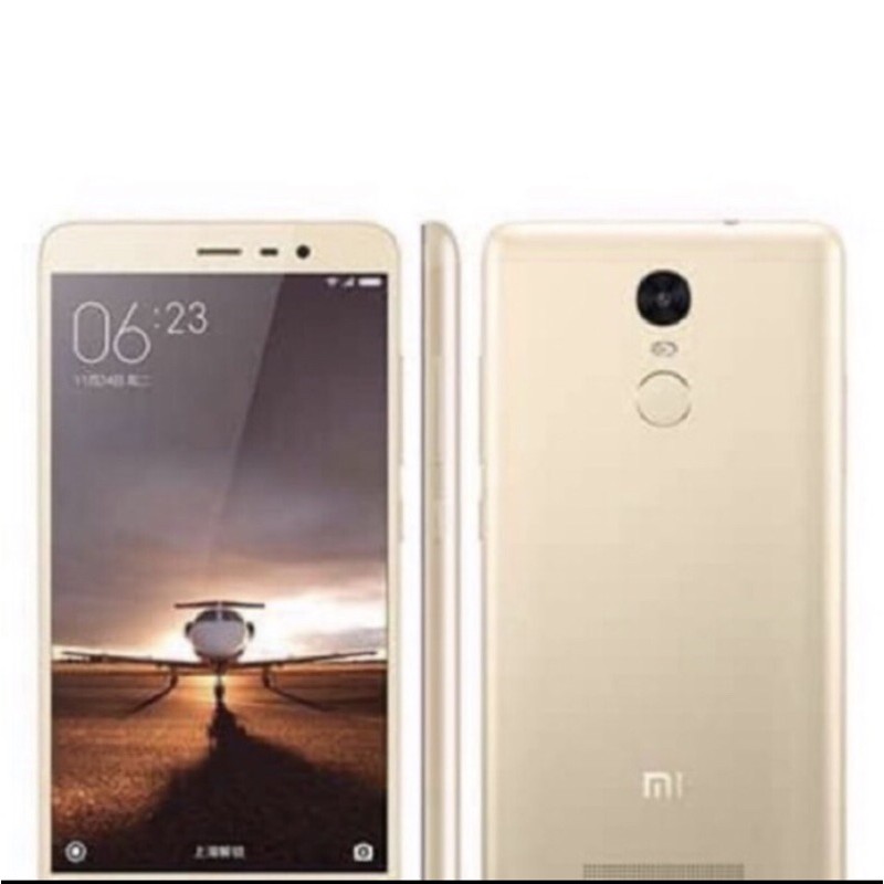 [Baru] HP Handphone Xiaomi Note 3 Ram 2GB Internal 16GB | Redmi Note 3 2/16GB 4G LTE New Imei Aman-Gold