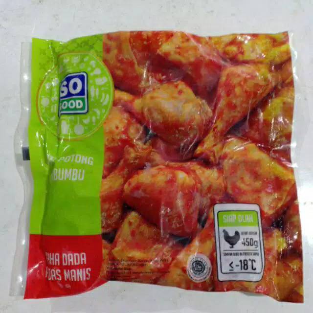 

SO GOOD paha dada pedas manis 450gr