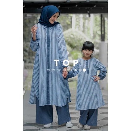 Tunik Couple Ibu Anak ANDARA x GWYN by Sylla Hijab