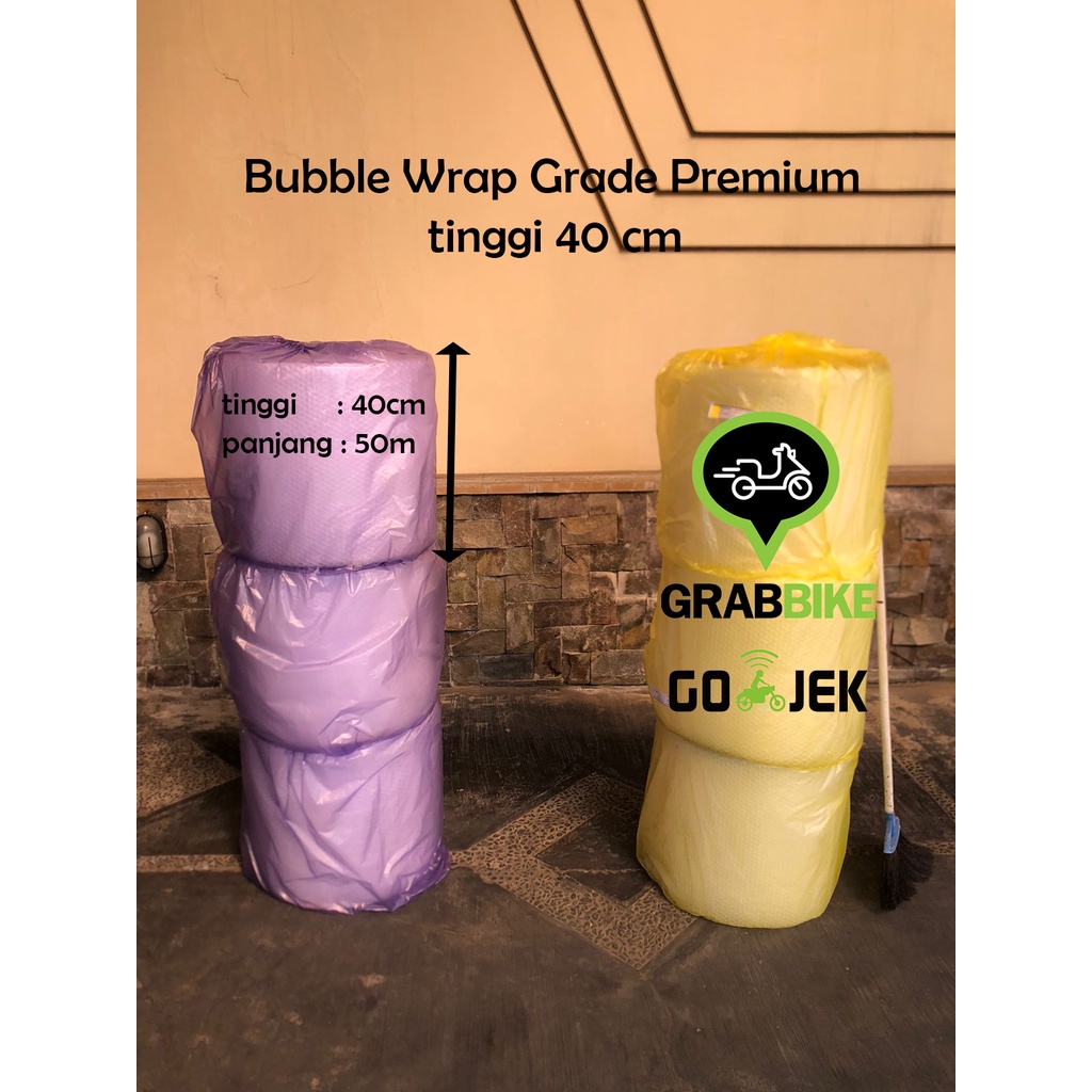 

Buuble Wrap Bening 50m Grade PREMIUM