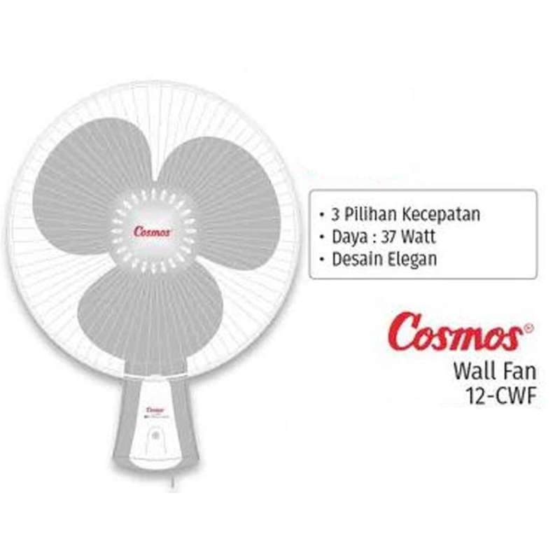 Cosmos Kipas Angin 12-CWF/ Wall Fan/ Kipas Angin Dinding