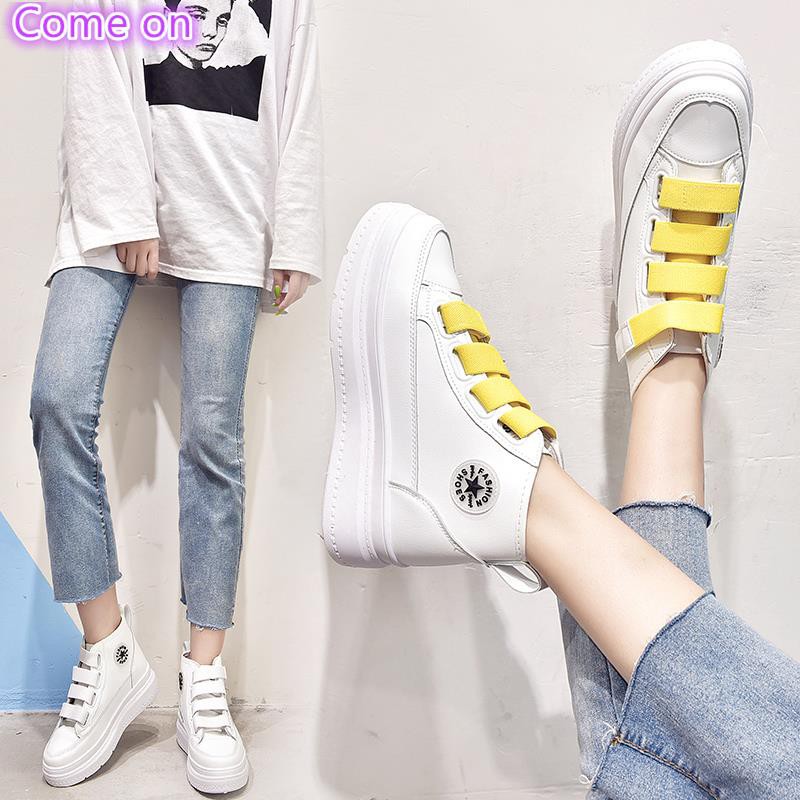  Sepatu  tinggi top wanita 2021 siswa sekolah menengah  baru 