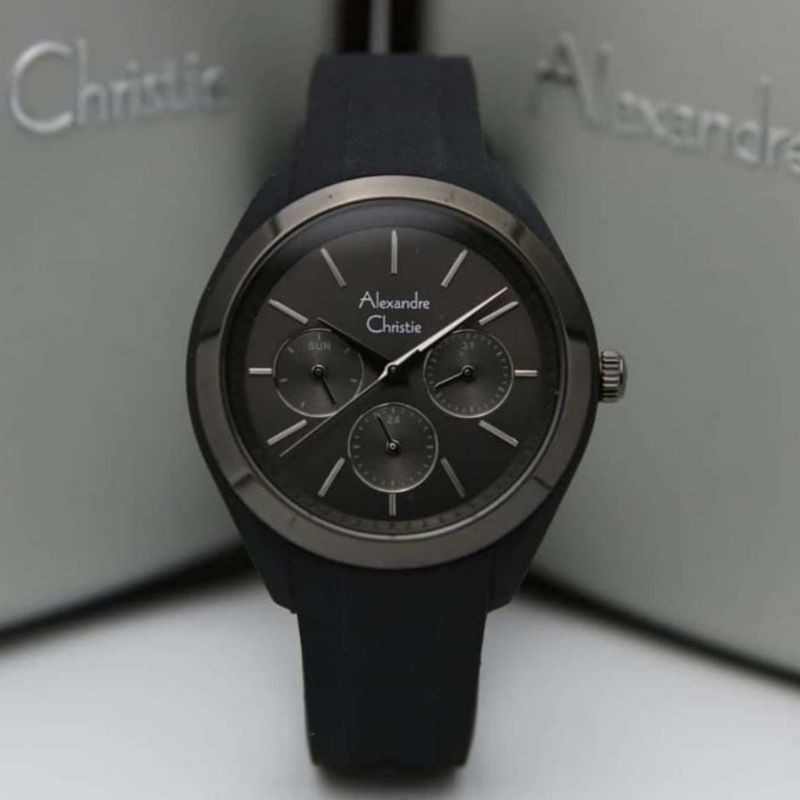 ALEXANDRE CHRISTIE WANITA AC 2833 FULL BLACK ORIGINAL