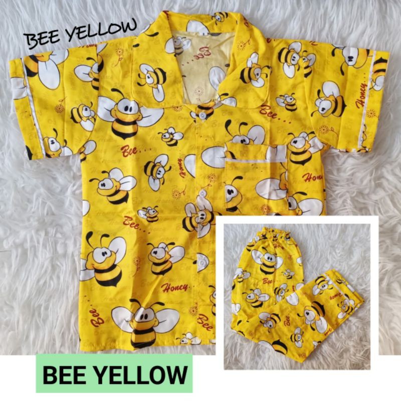 AS Piyama Anak bergambar bahan katun uk. 5-8th