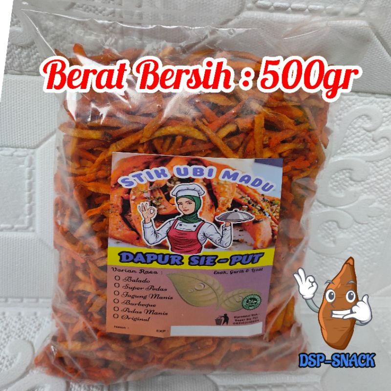 

Stik Ubi Madu 500gr / Keripik Ubi Madu / Cemilan Tela Tela