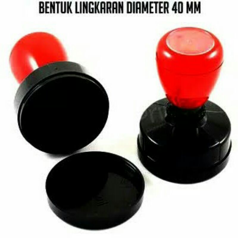 

Stempel custom lingkaran diameter 4cm