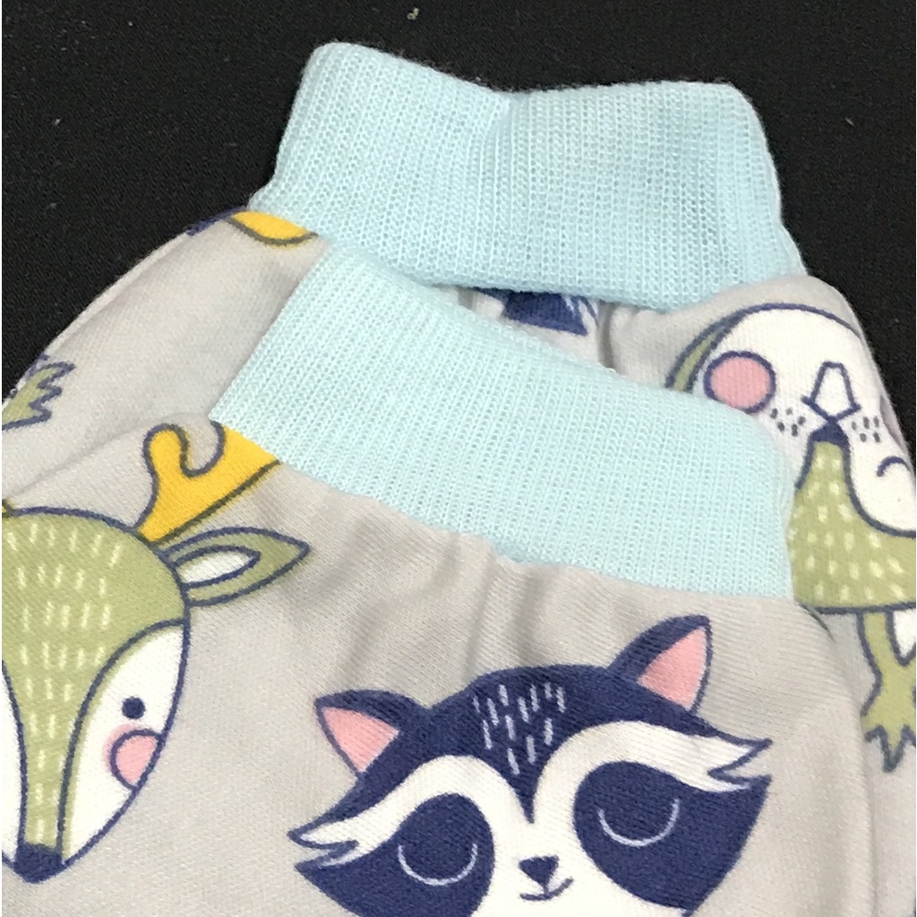 Babysmart - 4 Set Sarung Tangan dan Kaki Bayi STK New Born (NB) RANDOM PREMIUM Bahan 100% Katun DK