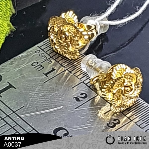 Anting Tusuk Dubai Rose style A0037