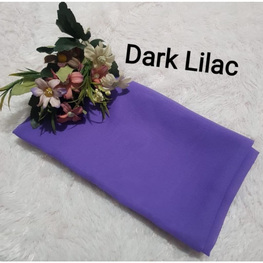 Diskon Segi Empat Polos / Bella Square Part 3 / Jilbab Segi Empat Finey / Bella Square Premium-Dark Lilac