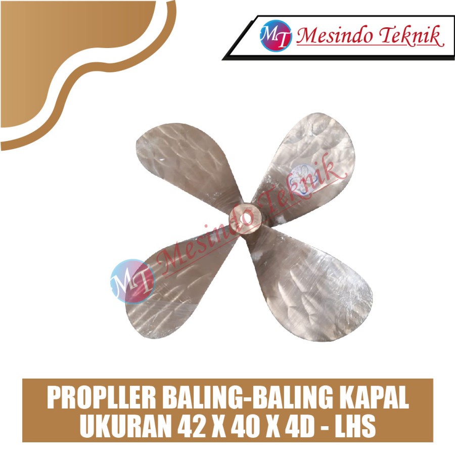 PROPLLER BALING-BALING KAPAL UKURAN 42 X 40 X 4D