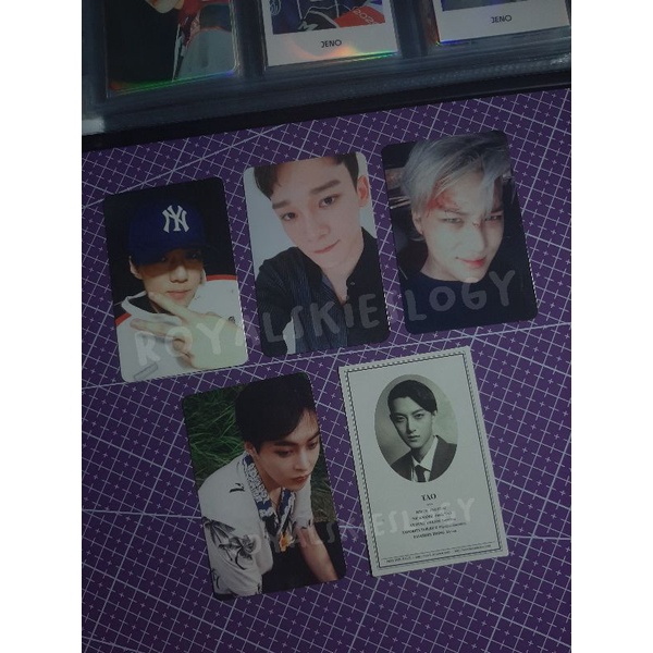 [BACA DESC] pc exo kai exact, chen for life, sehun love me right, xiumin the war, tao xoxo