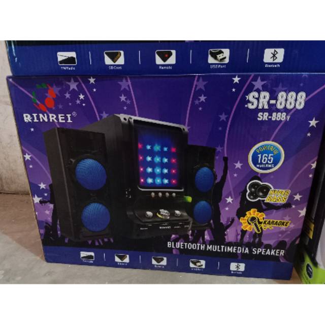 Speker bluetooth rinrei SR888Y