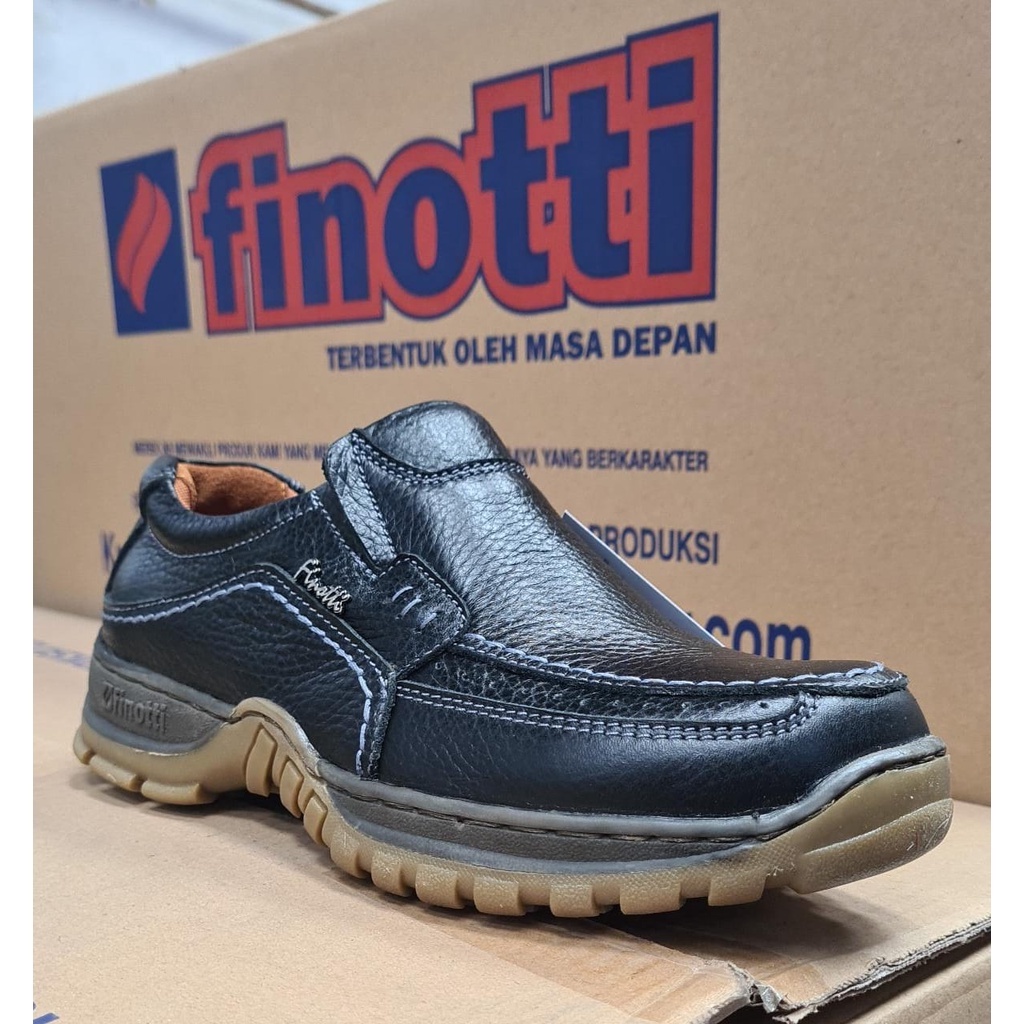 Sepatu kulit asli Finotti FN17 - 06