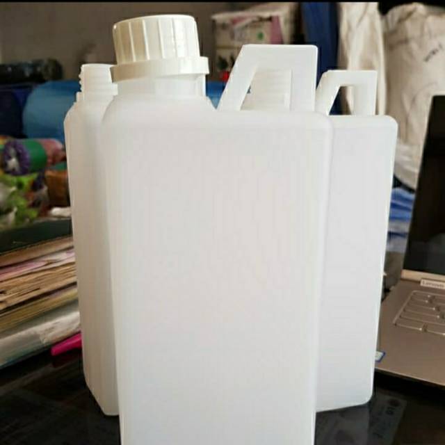 Grab/gojek botol jerigen 1 Liter / plastik