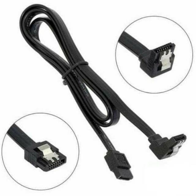 Kabel Sata 3 Jepit Hitam for HDD SSD