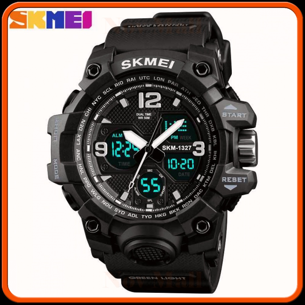 SKMEI Jam Tangan Digital Analog Pria - 1327