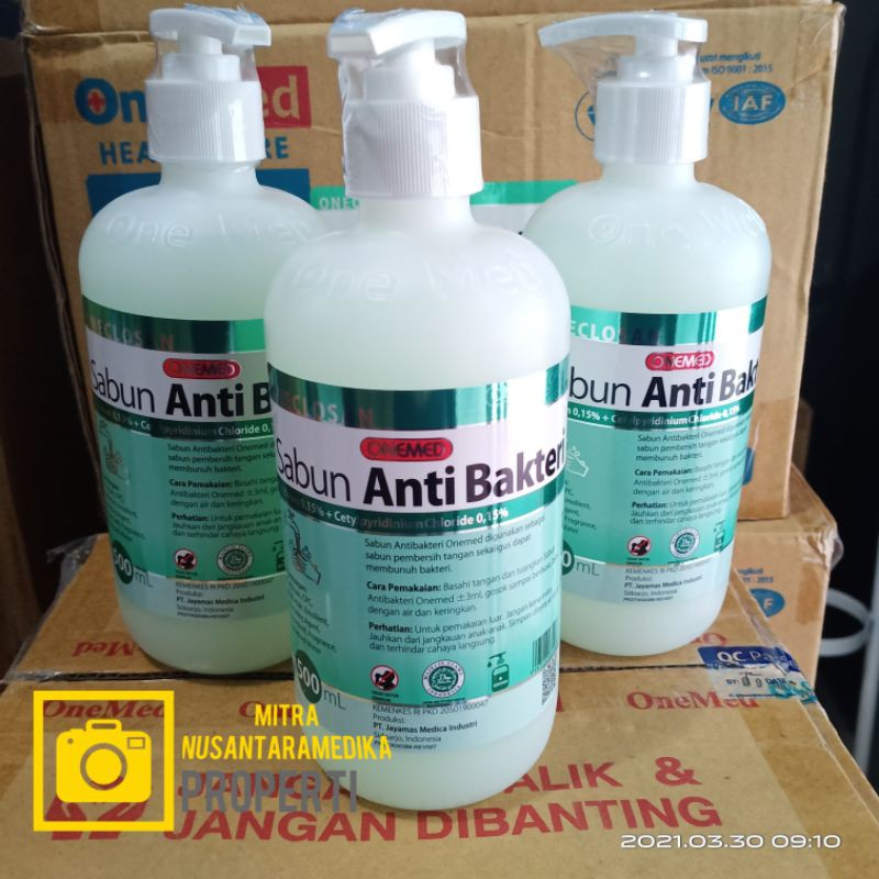 Sabun Cuci Tangan Anti bakteri Onemed 500 ml