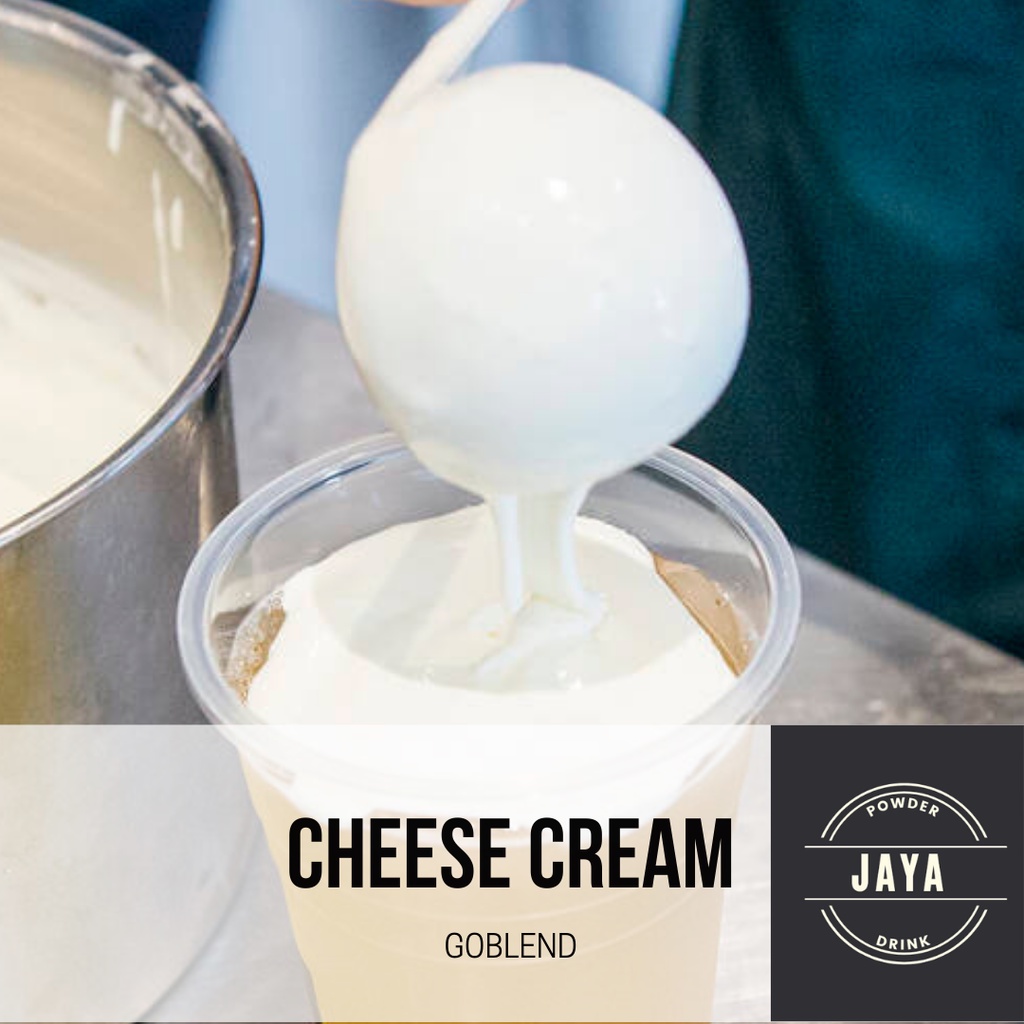 

RB22 PREMIUM Cheese Cream 1Kg / Bubuk Cream Cheese Tea Foam TOPPING Minuman