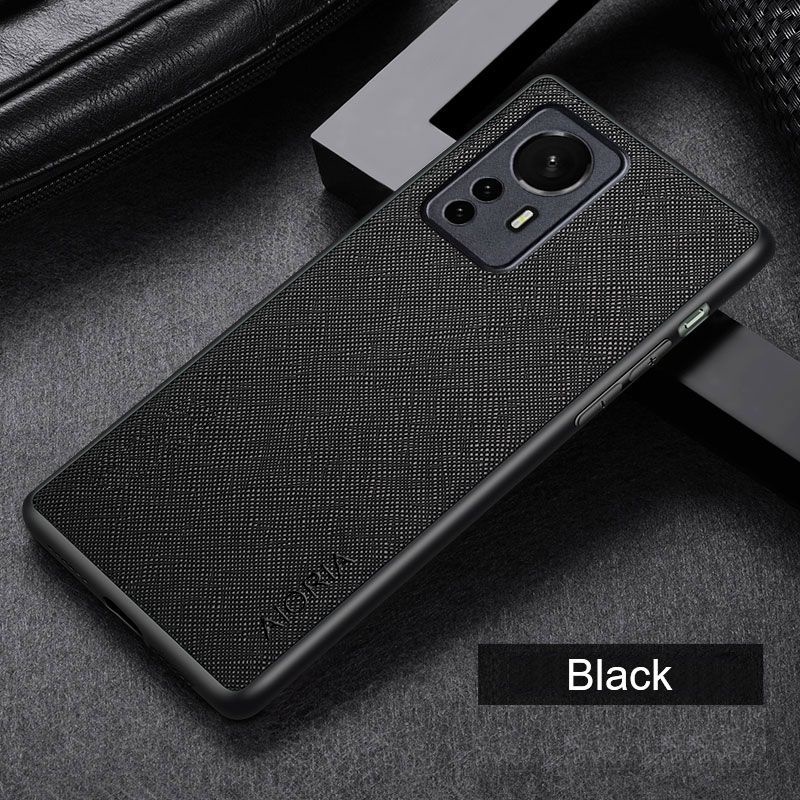 Case Xiaomi 12 Lite 5G Soft Case TPU High Quality PU Leather Casing Xiaomi 12 Lite 5G Cover