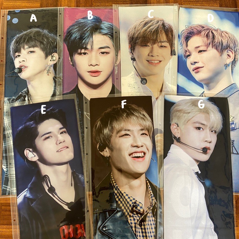 WANNA ONE SLOGAN // YOON JISUNG HA SUNGWOON HWANG MINHYUN ONG SEUNGWOO KIM JAEHWAN KANG DANIEL PARK 