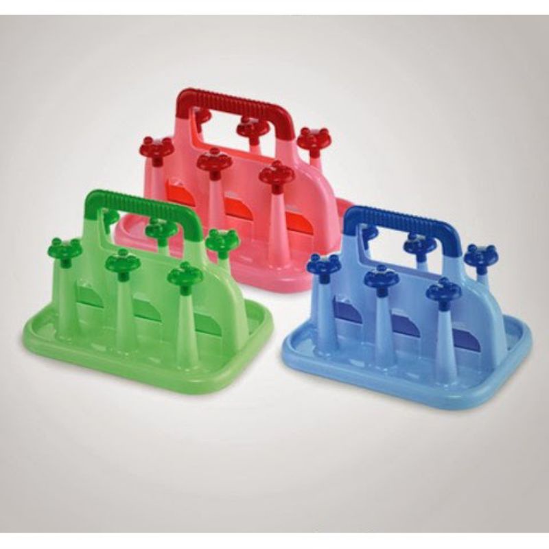 Rak gelas Plastik / Glass Stand / Rak Tempat gelas