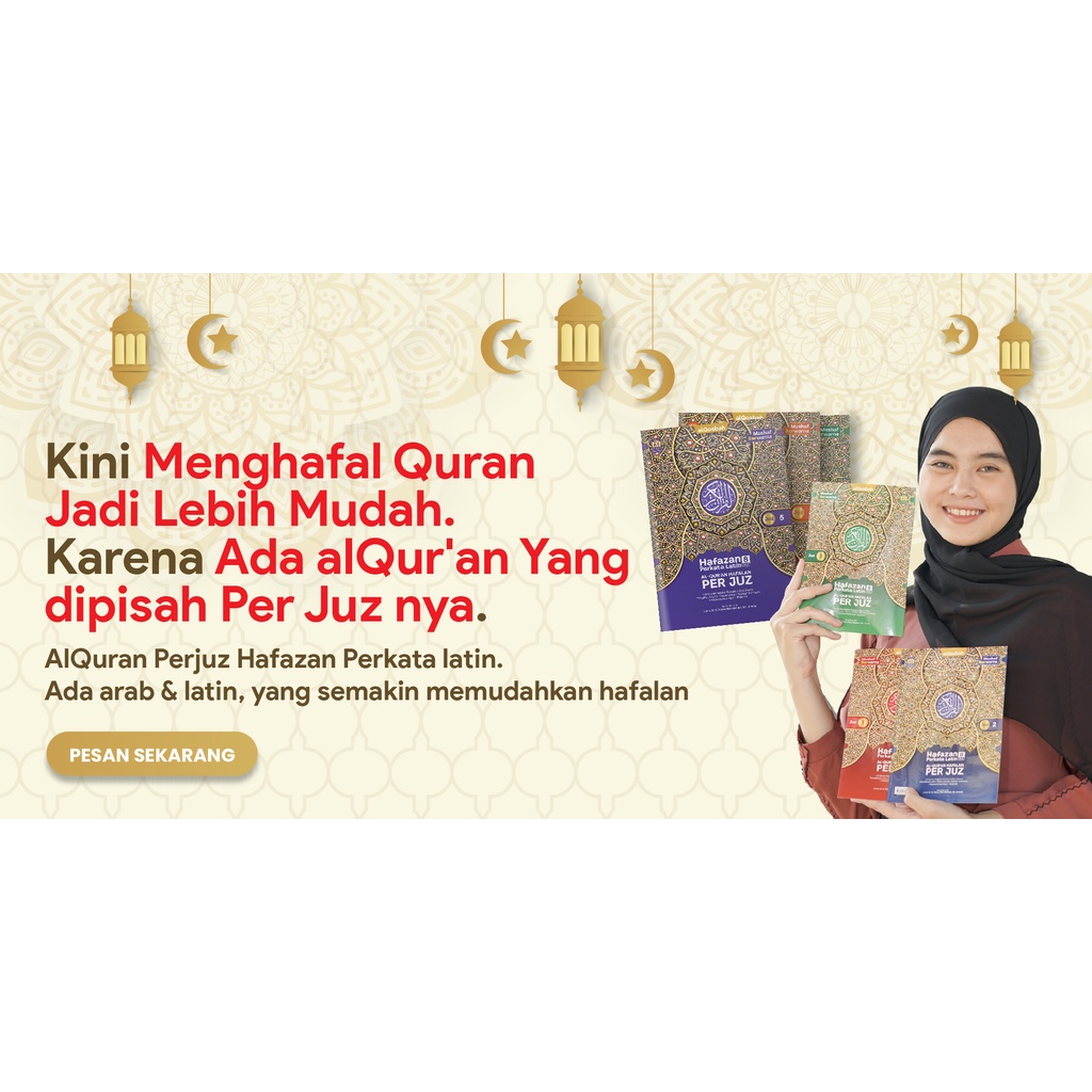 Al-Qur'an Per Juz 30 Buku Mudah Hafal + Ngaji + Tadarus-6