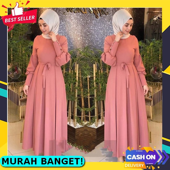Baju Couple Muslim Gamis Koko Dewasa Suami Istri Sarimbit Keluarga Anindya Terbaru Lebaran 2022 Coup