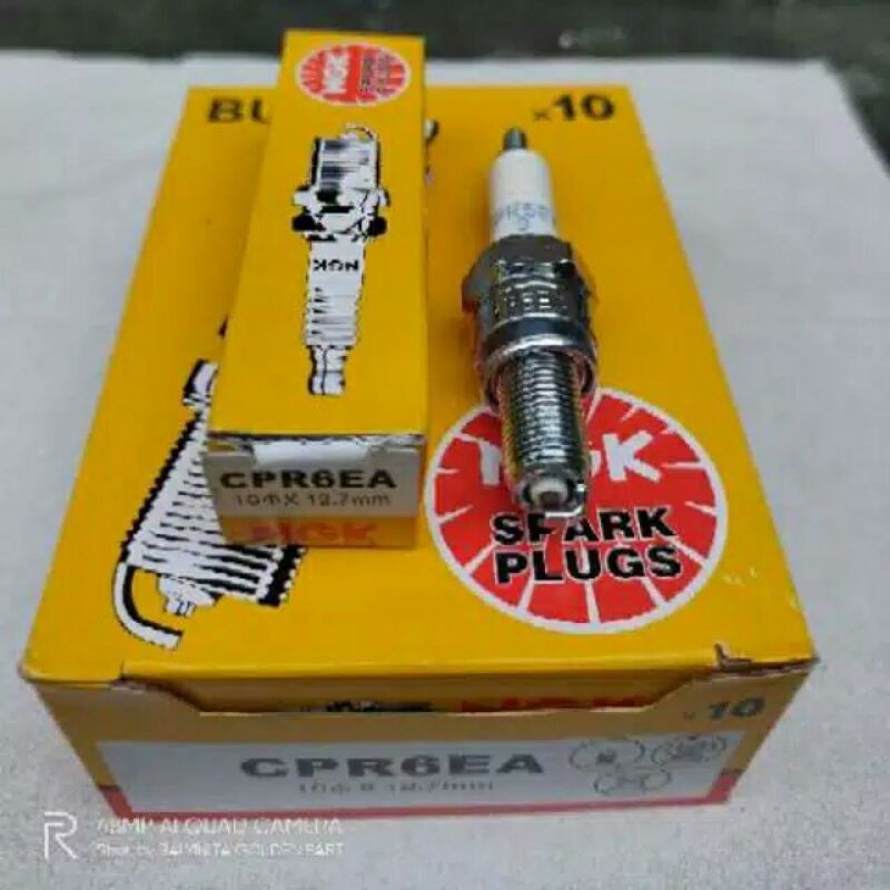 BUSI New NGK CPR6EA BEAT/KARISMA/SUPRAX125 PALA PUTIH