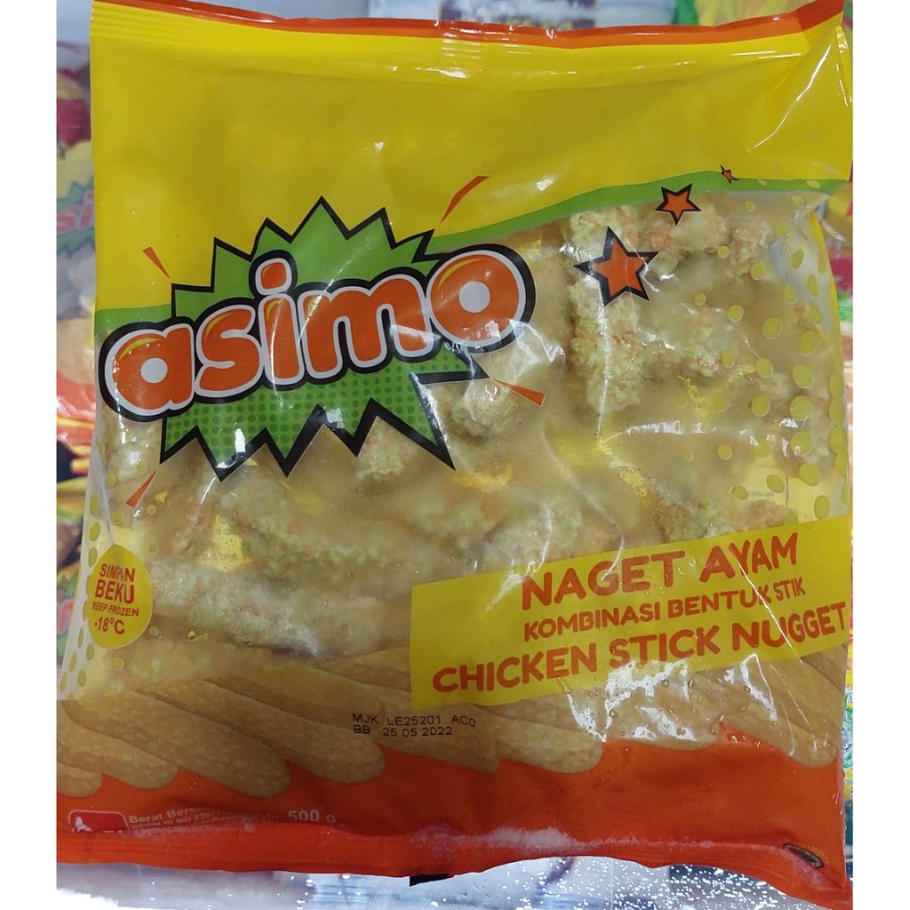 

Asimo Nugget Ayam Stik 500 Gram