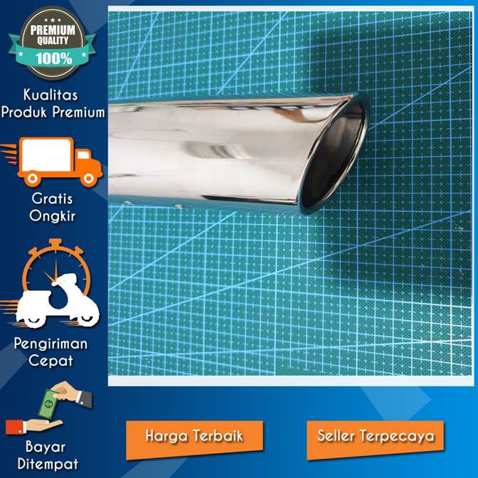 DISKON MUFFLER CUTTER / BUNTUT / UJUNG KNALPOT AGYA AYLA AVANZA XENIA LAMA