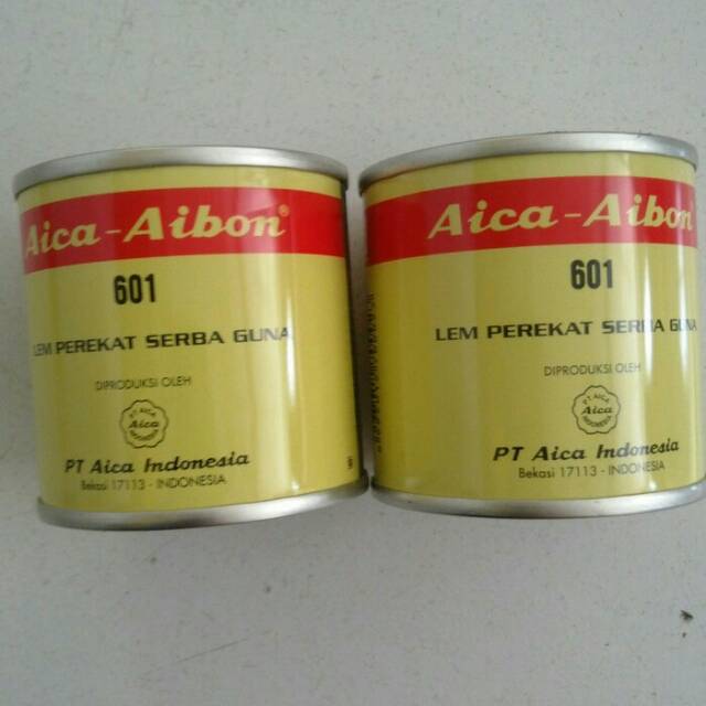 

Lem AIBON / Lem 601 AICA AIBON 70 Gram / Lem Perekat Serbaguna / Lem Sepatu Sendal Plastik