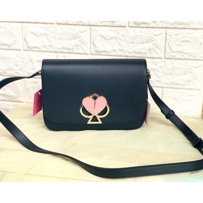 Kate spade Nicola twistlock medium black original